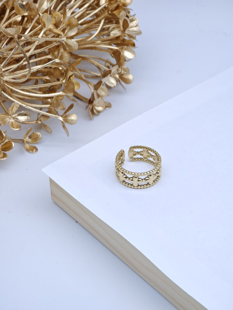 Verstellbarer Edelstahlring - C27