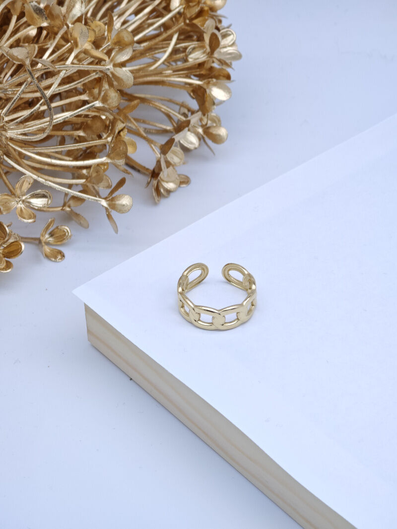 Verstellbarer Edelstahlring - C32