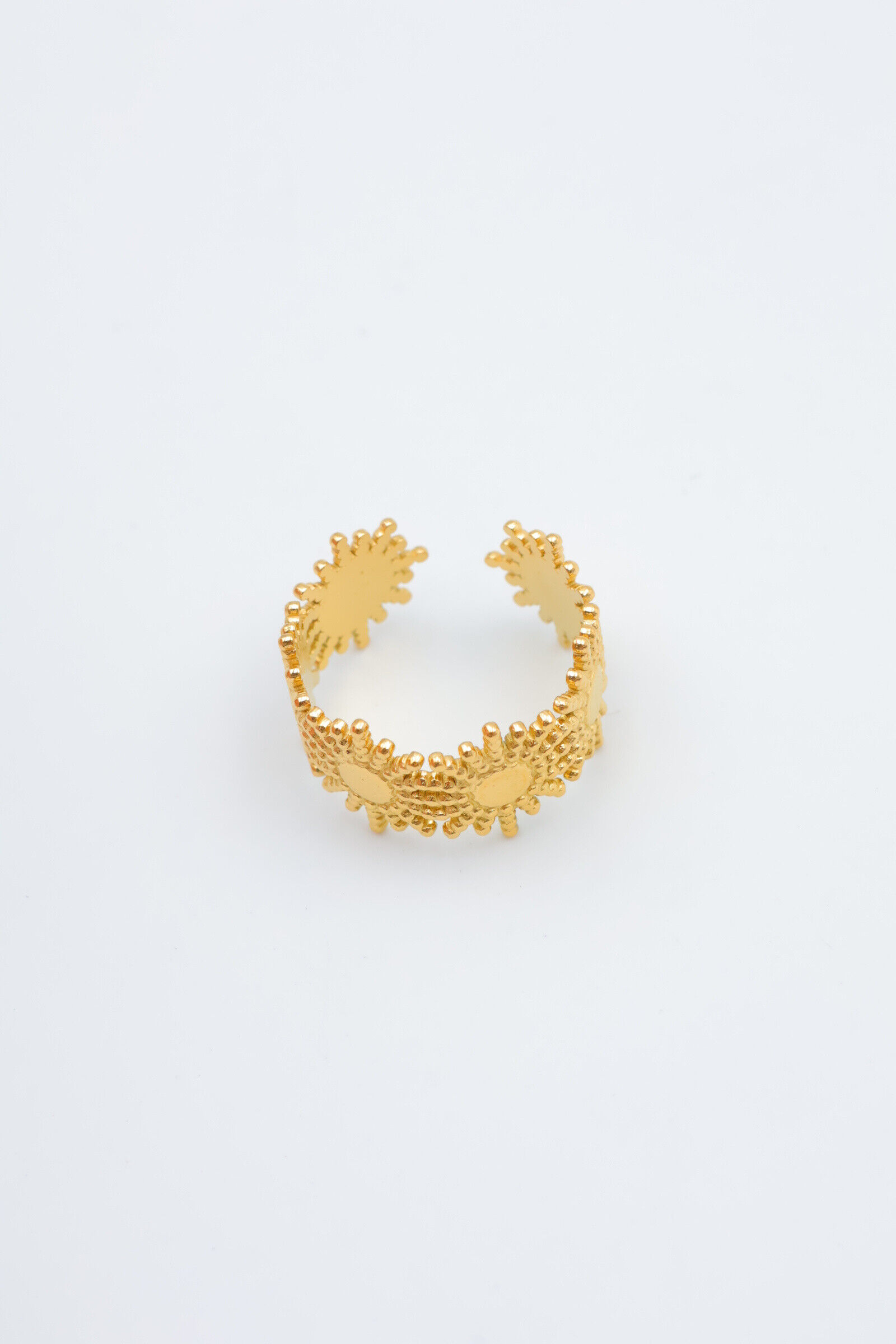 Verstellbarer Edelstahlring - C41