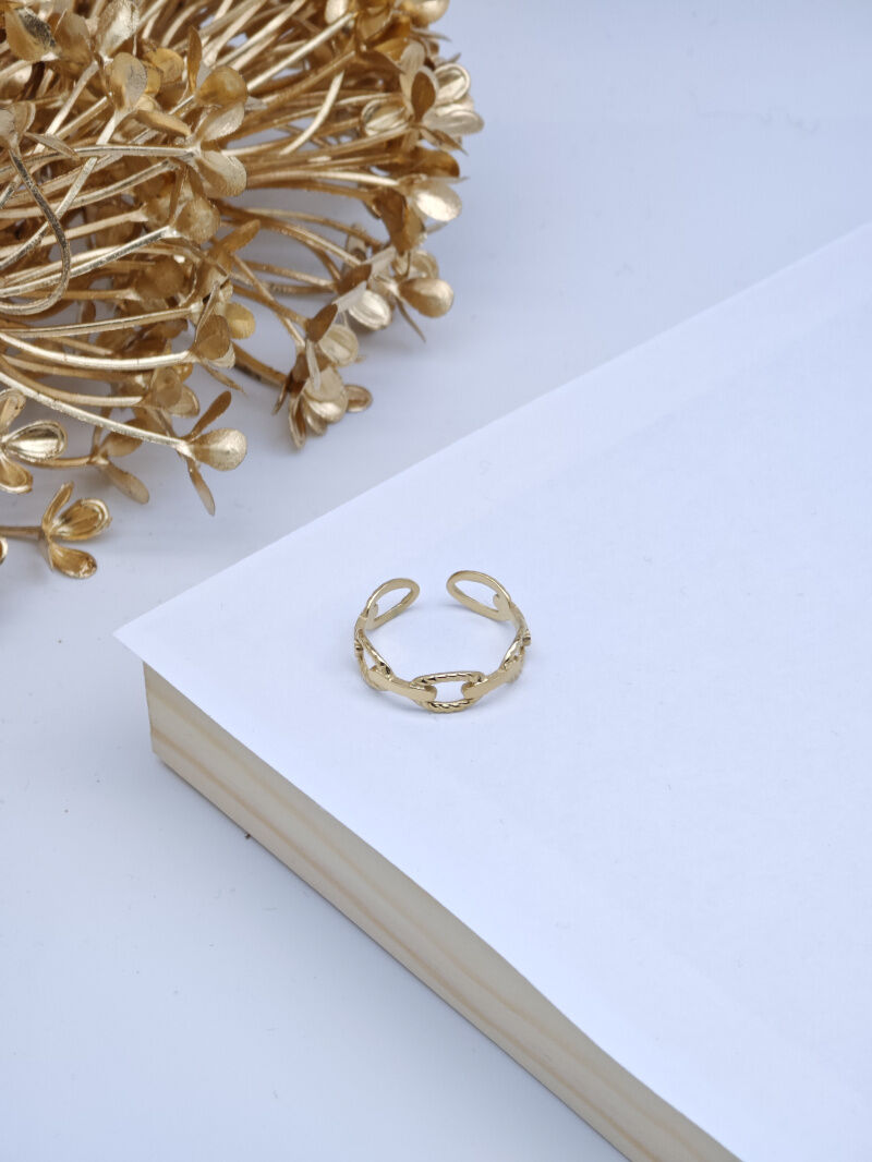 Verstellbarer Edelstahlring - C52