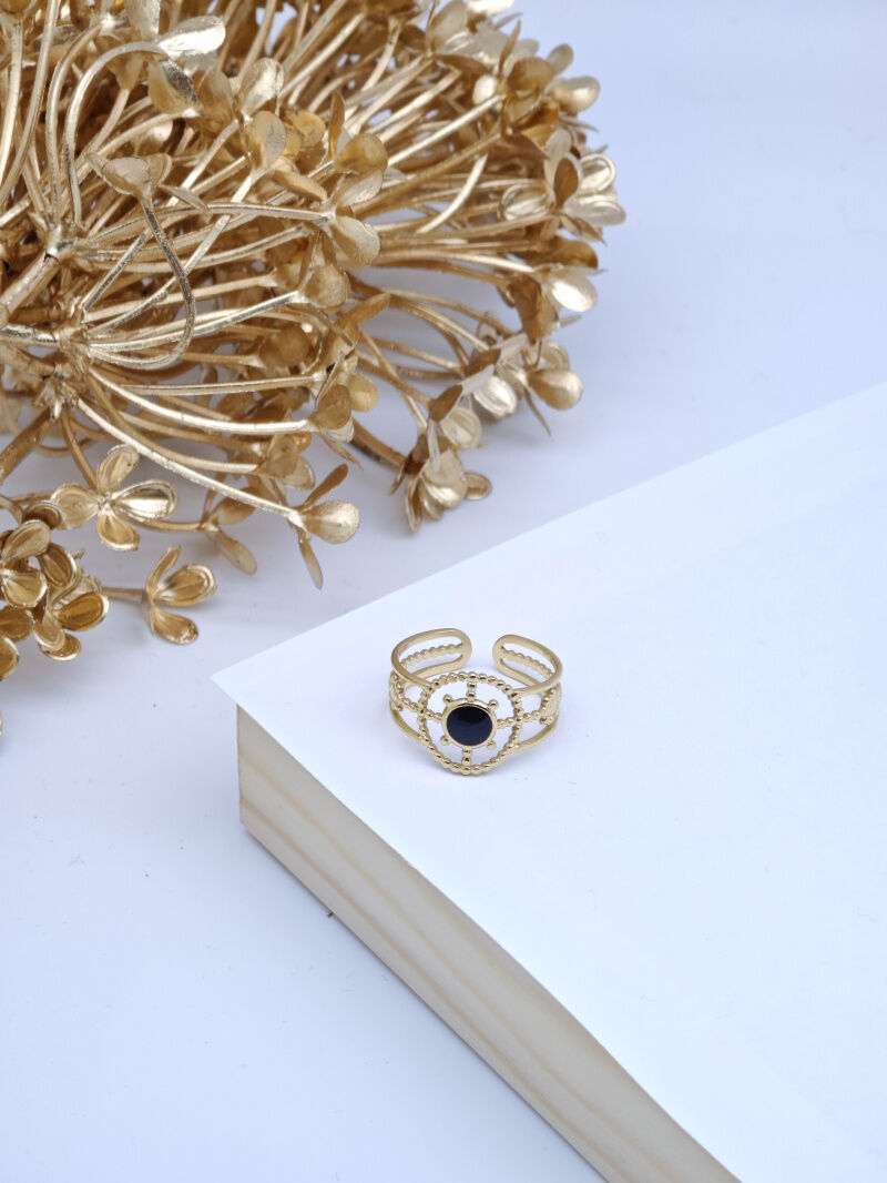 Verstellbarer Edelstahlring - C58