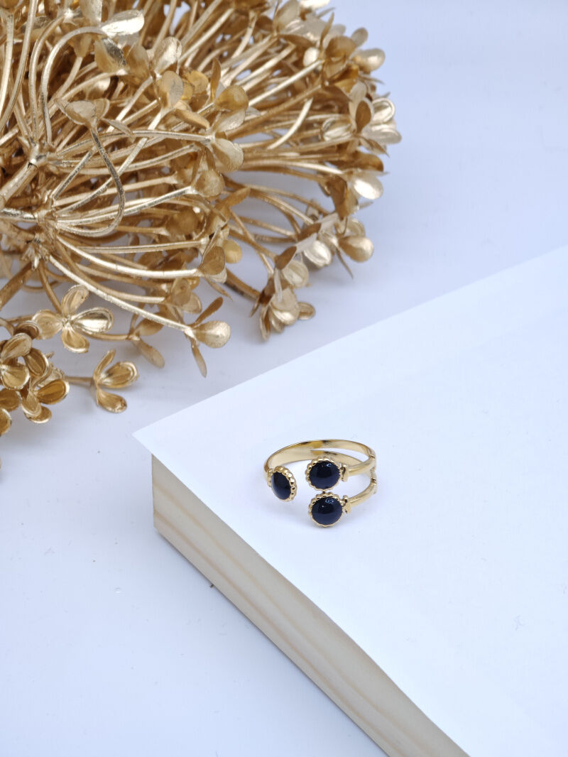 Verstellbarer Edelstahlring - C63