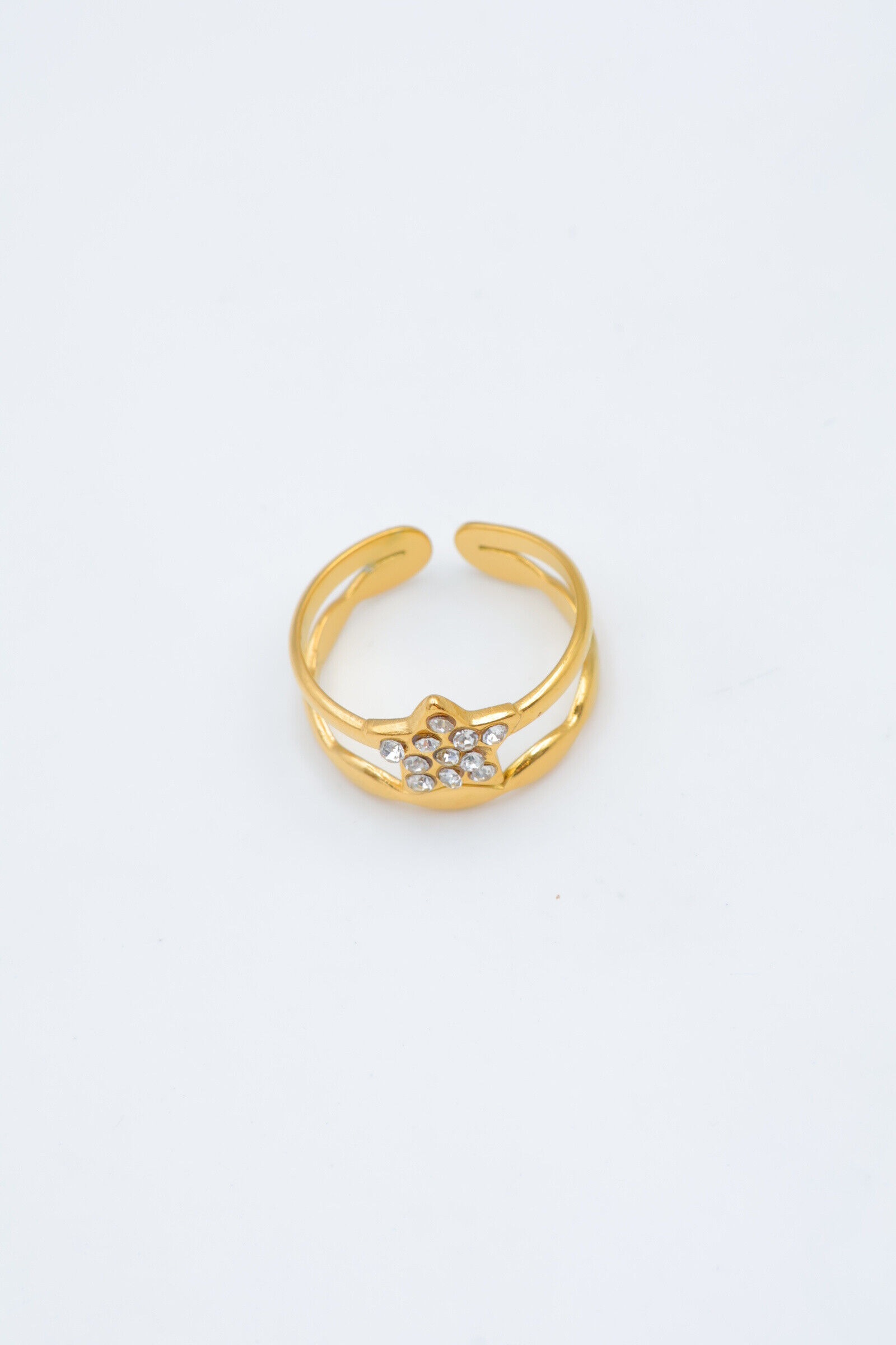 Bague ajustable en acier inoxydable - C67