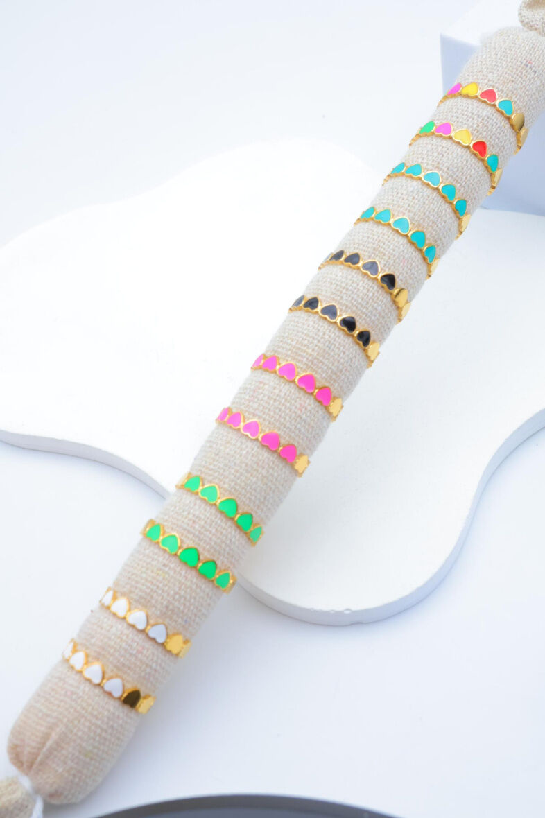 Set mit 12 verstellbaren Edelstahlringen - Kissen inklusive - COUSSIN-BAGUE12-13