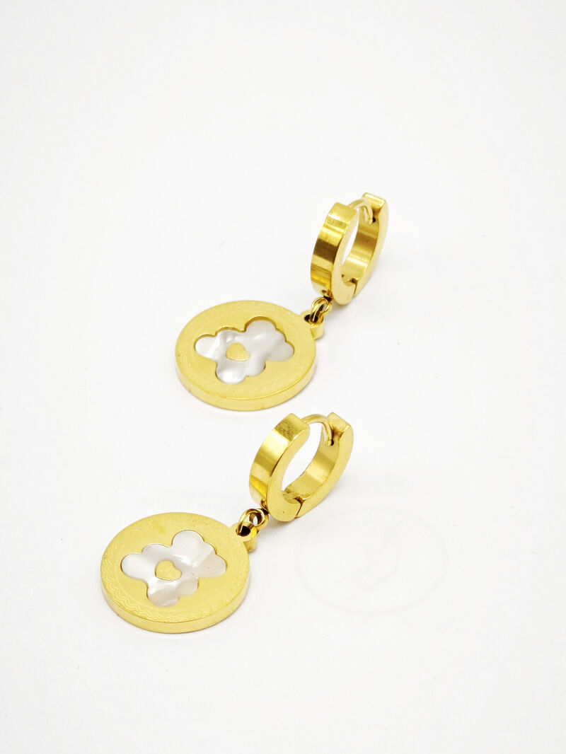 Edelstahl Ohrringe - D37