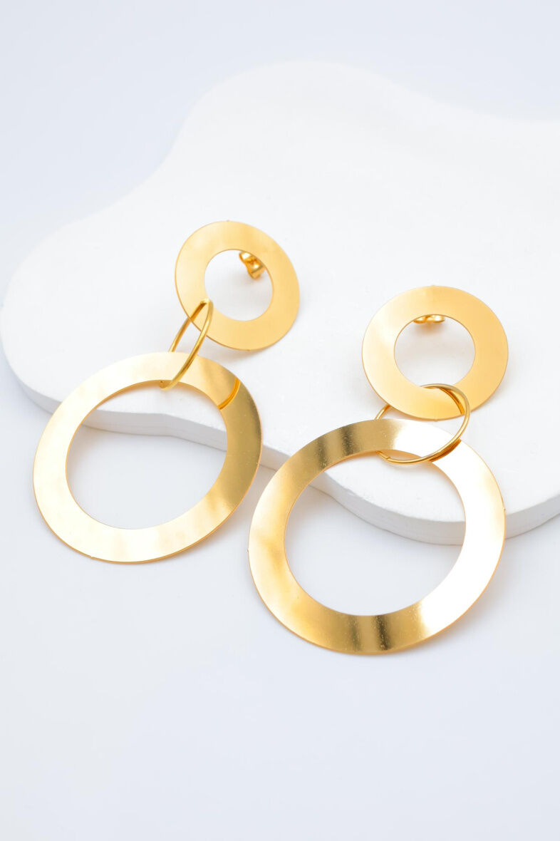 Edelstahl Ohrringe - D332