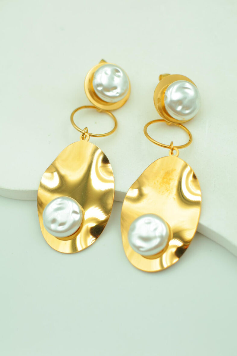 Edelstahl Ohrringe - D333