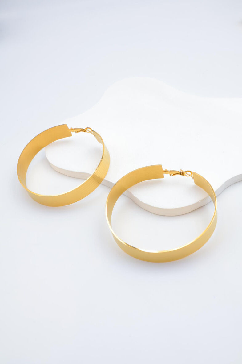 Creolen aus Edelstahl - D335