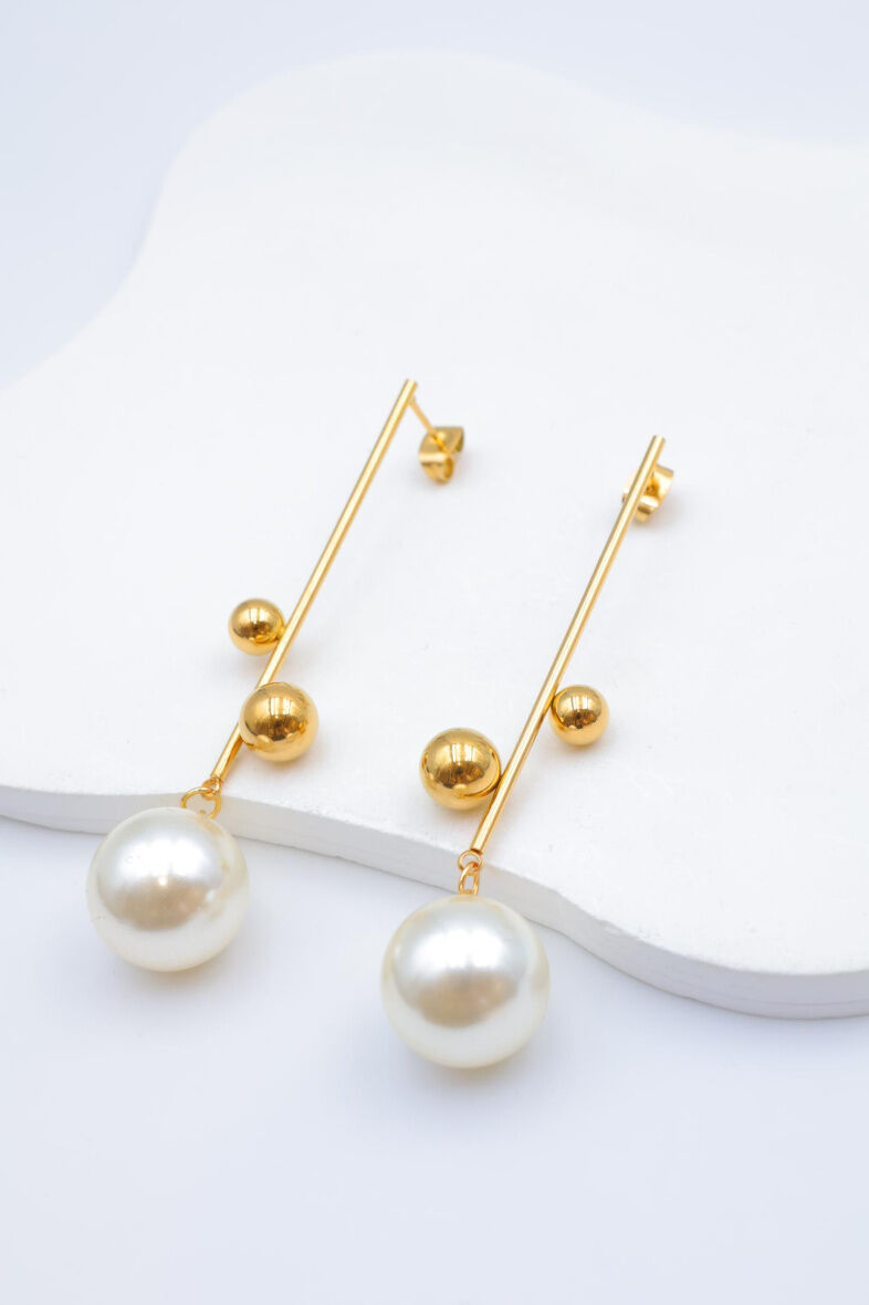 Edelstahl Ohrringe - D336