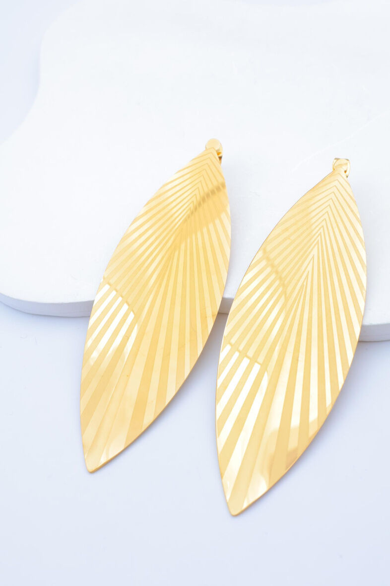 Edelstahl Ohrringe - D337