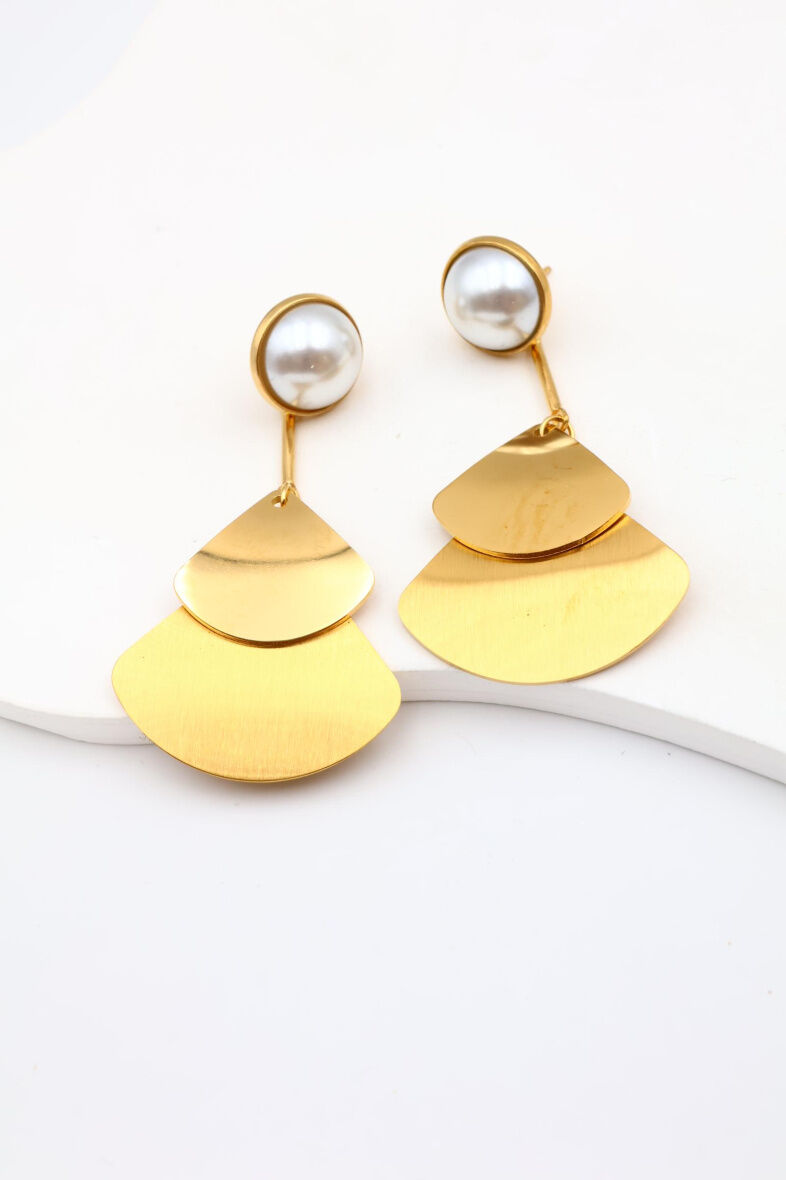 Edelstahl Ohrringe - D339