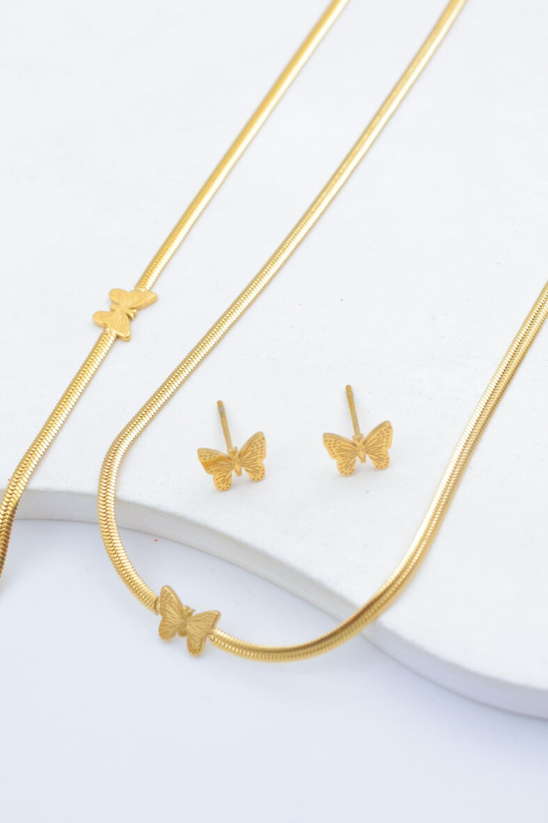 Set di gioielli in acciaio inossidabile - E02E