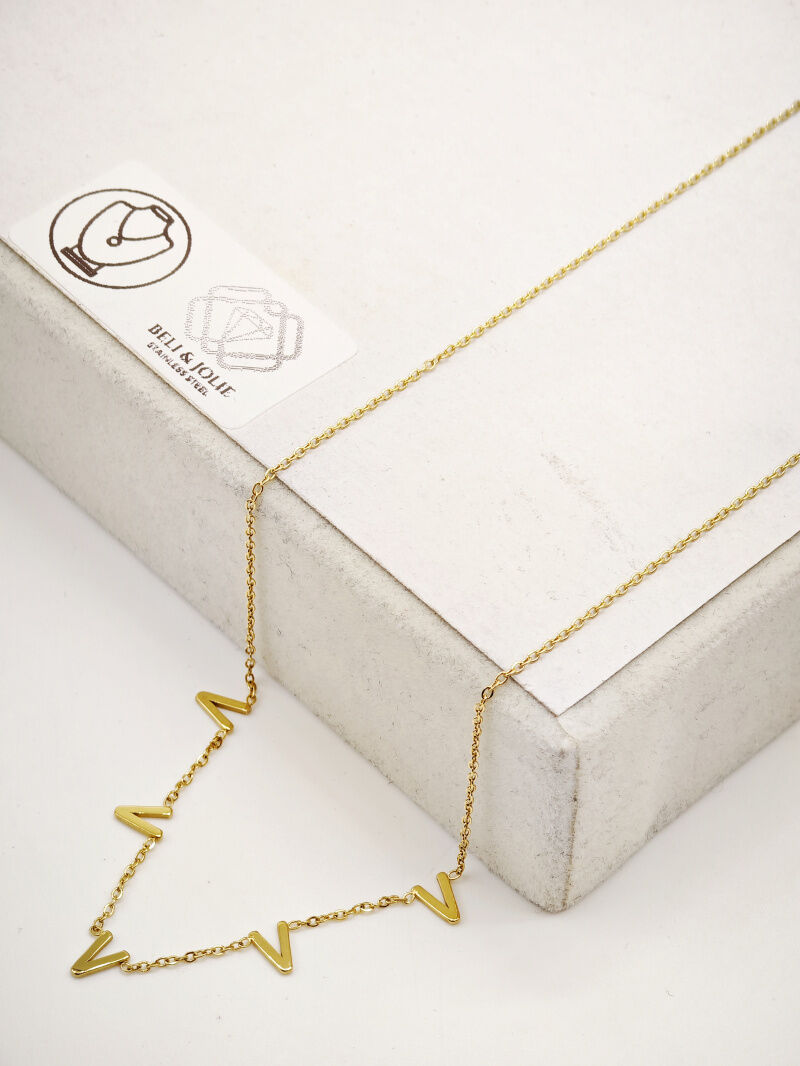 Edelstahlkette - E03