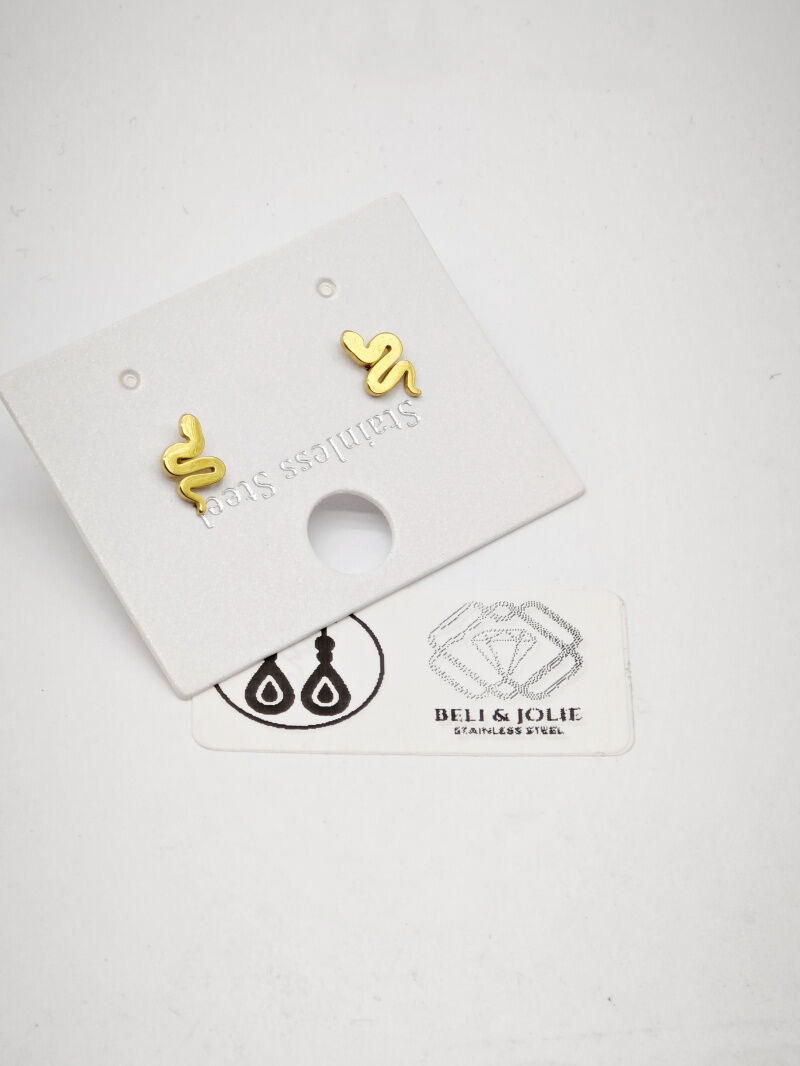 Edelstahl Ohrringe - E19B