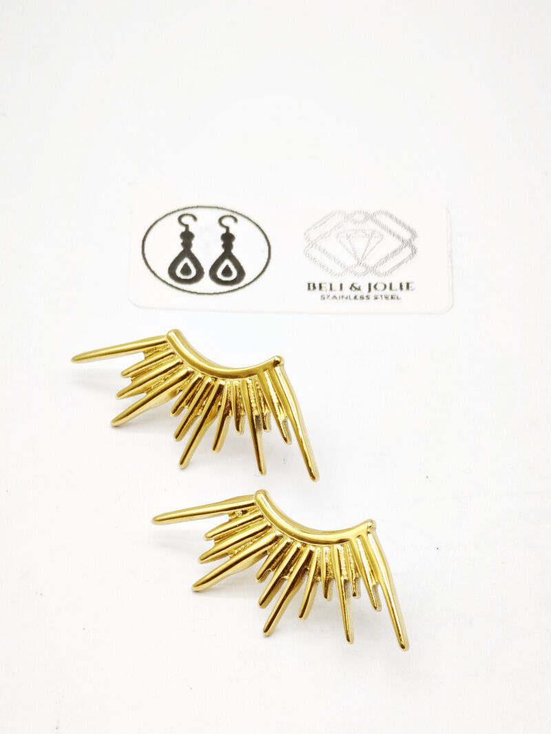 Edelstahl Ohrringe - E40