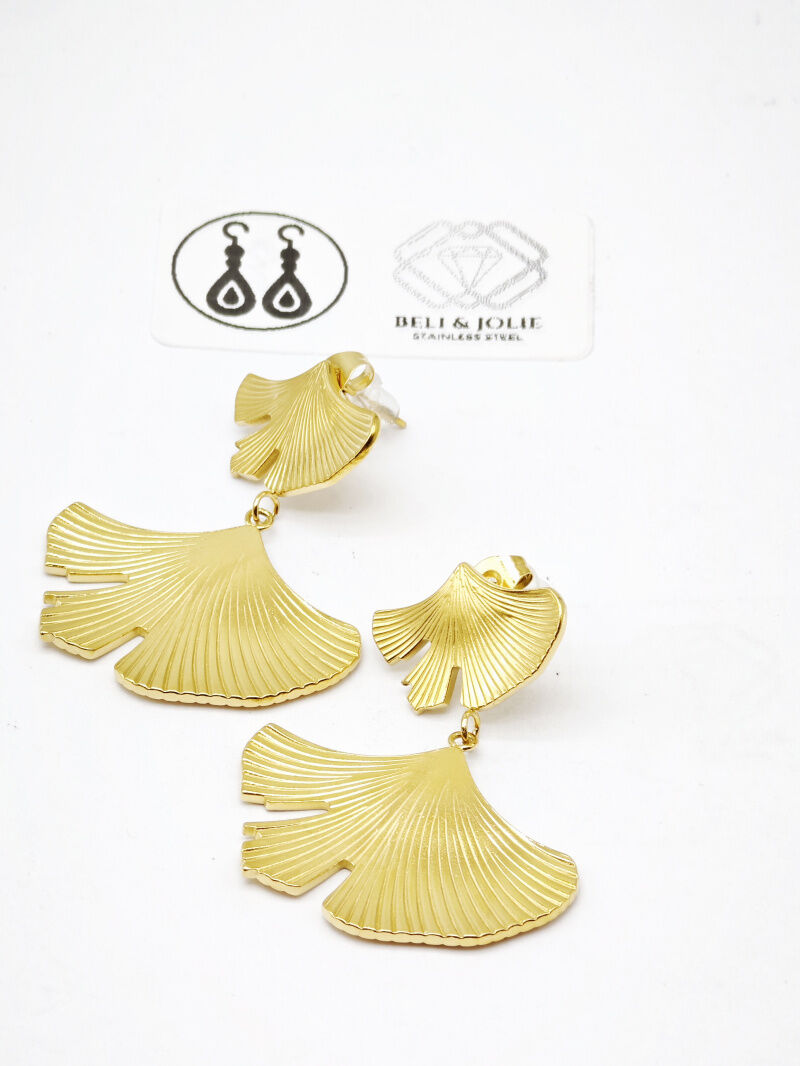 Boucles d'oreilles en acier inoxydable - E51