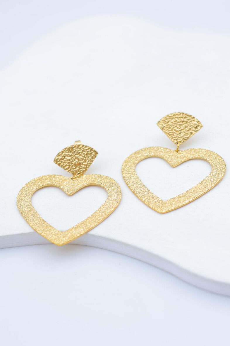 Boucles d'oreilles en acier inoxydable - E66