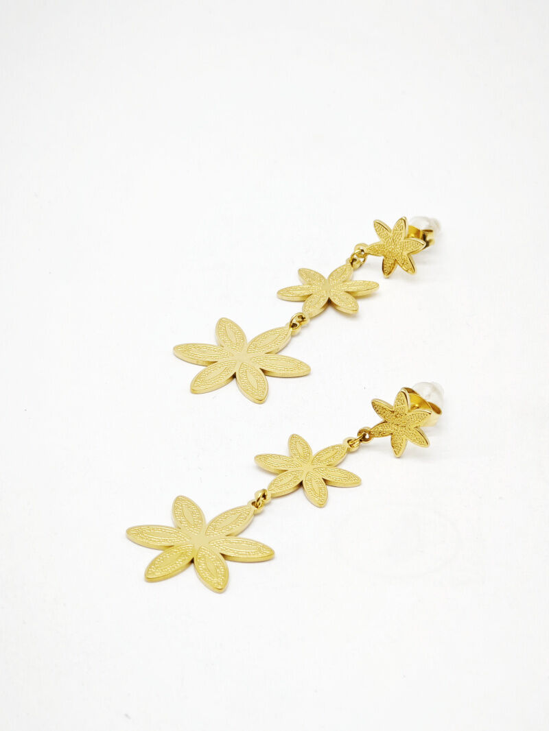 Boucles d'oreilles en acier inoxydable - E77