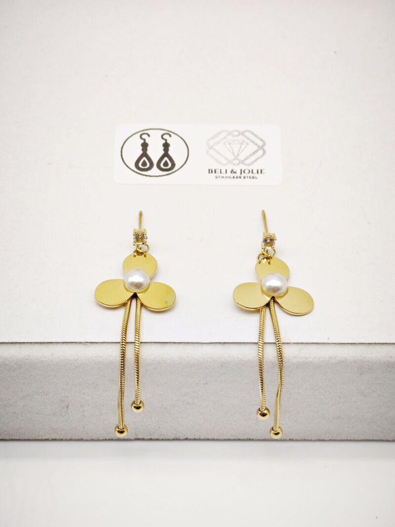 Edelstahl Ohrringe - E80