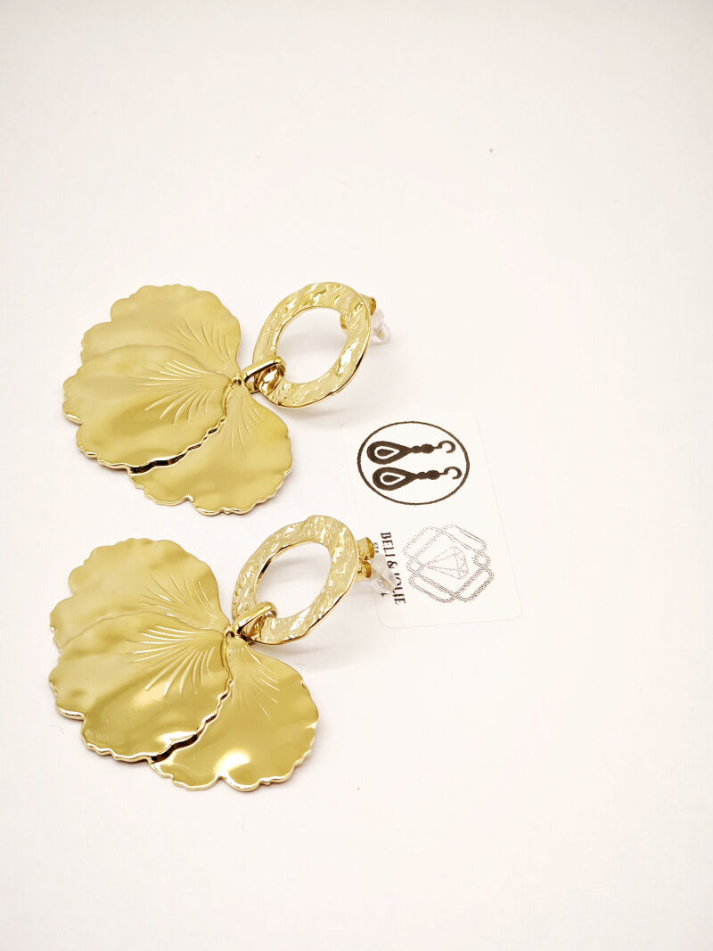 Boucles d'oreilles en acier inoxydable - E98