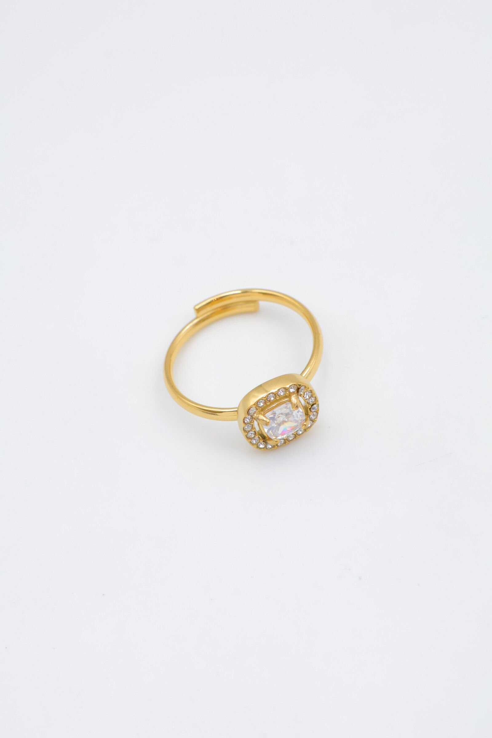Bague ajustable en acier inoxydable - E102