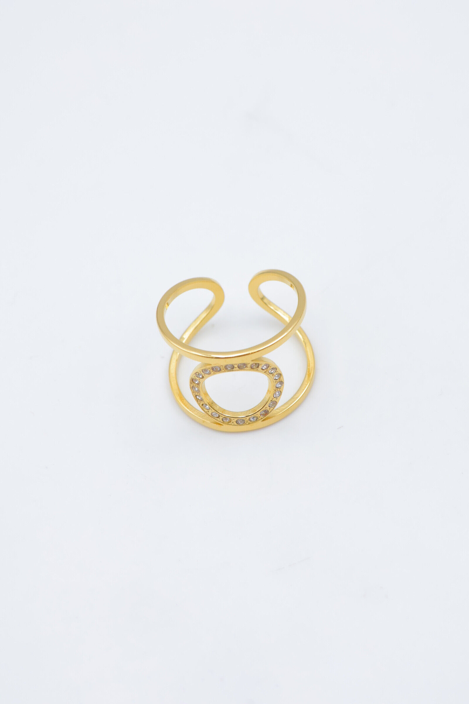 Verstellbarer Edelstahlring - E122