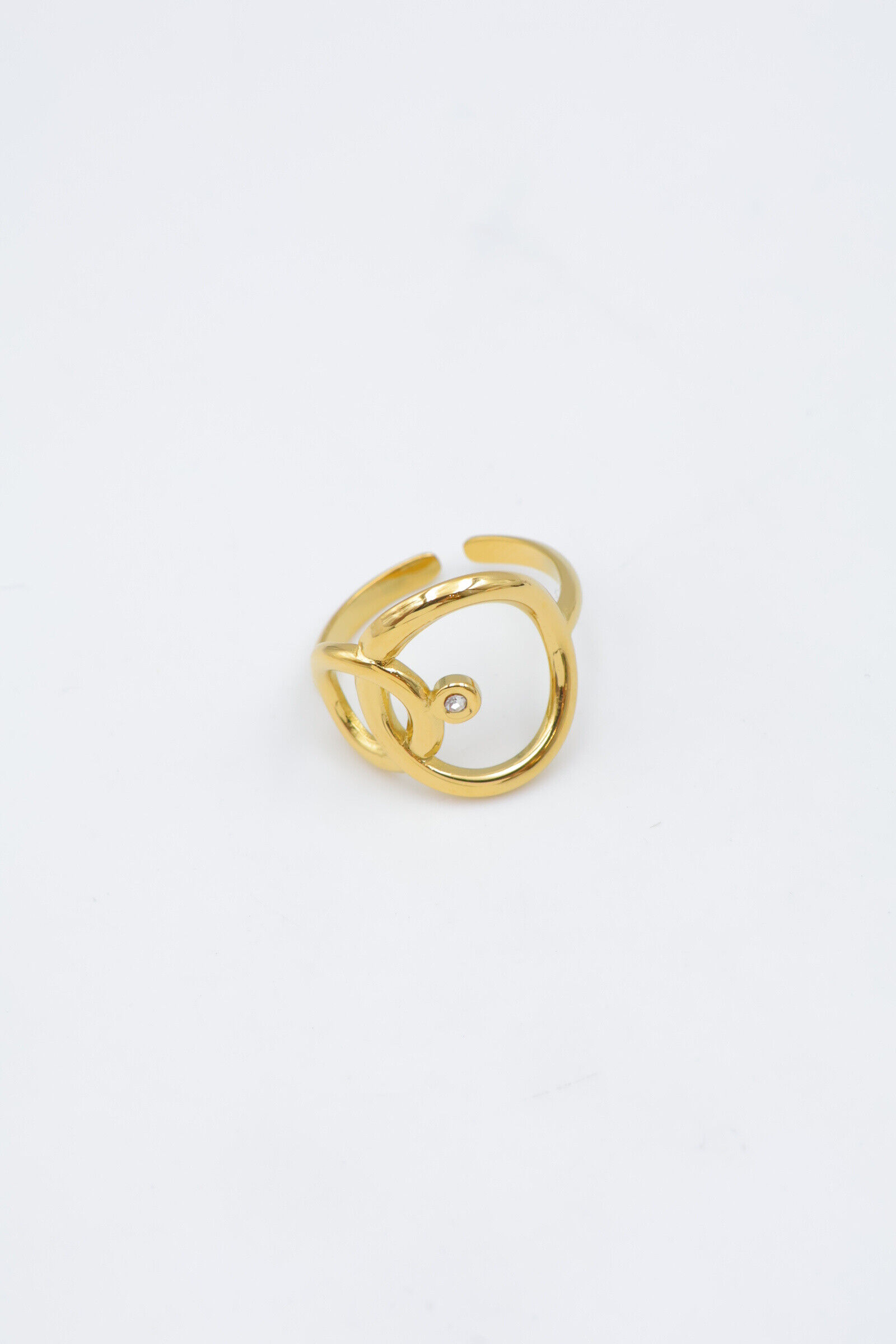 Verstellbarer Edelstahlring - E127