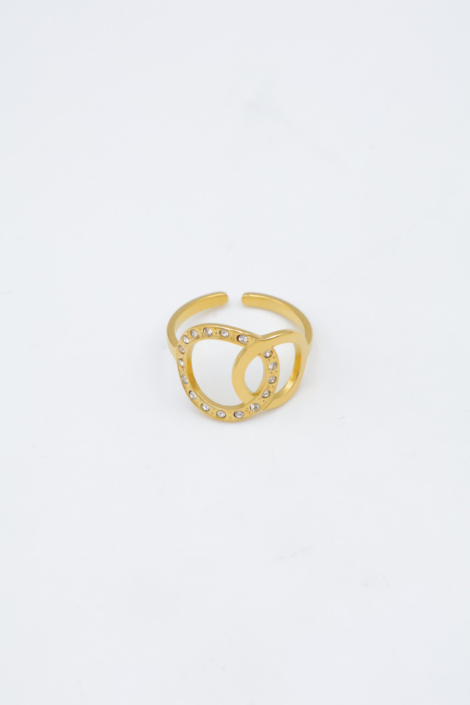 Verstellbarer Edelstahlring - E128