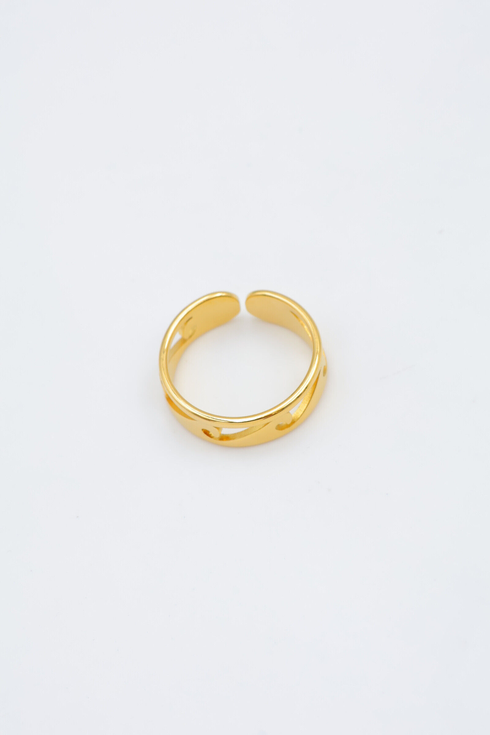 Anello regolabile in acciaio inox - E149