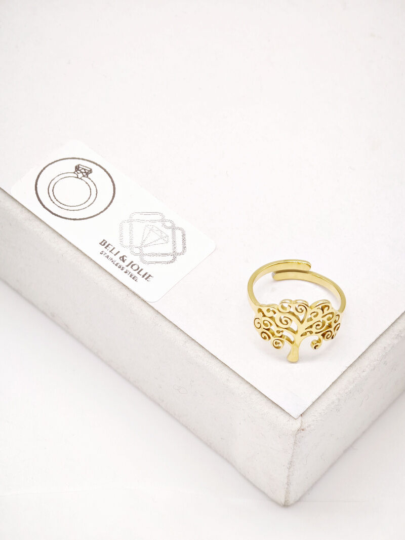 Anello regolabile in acciaio inox - E150