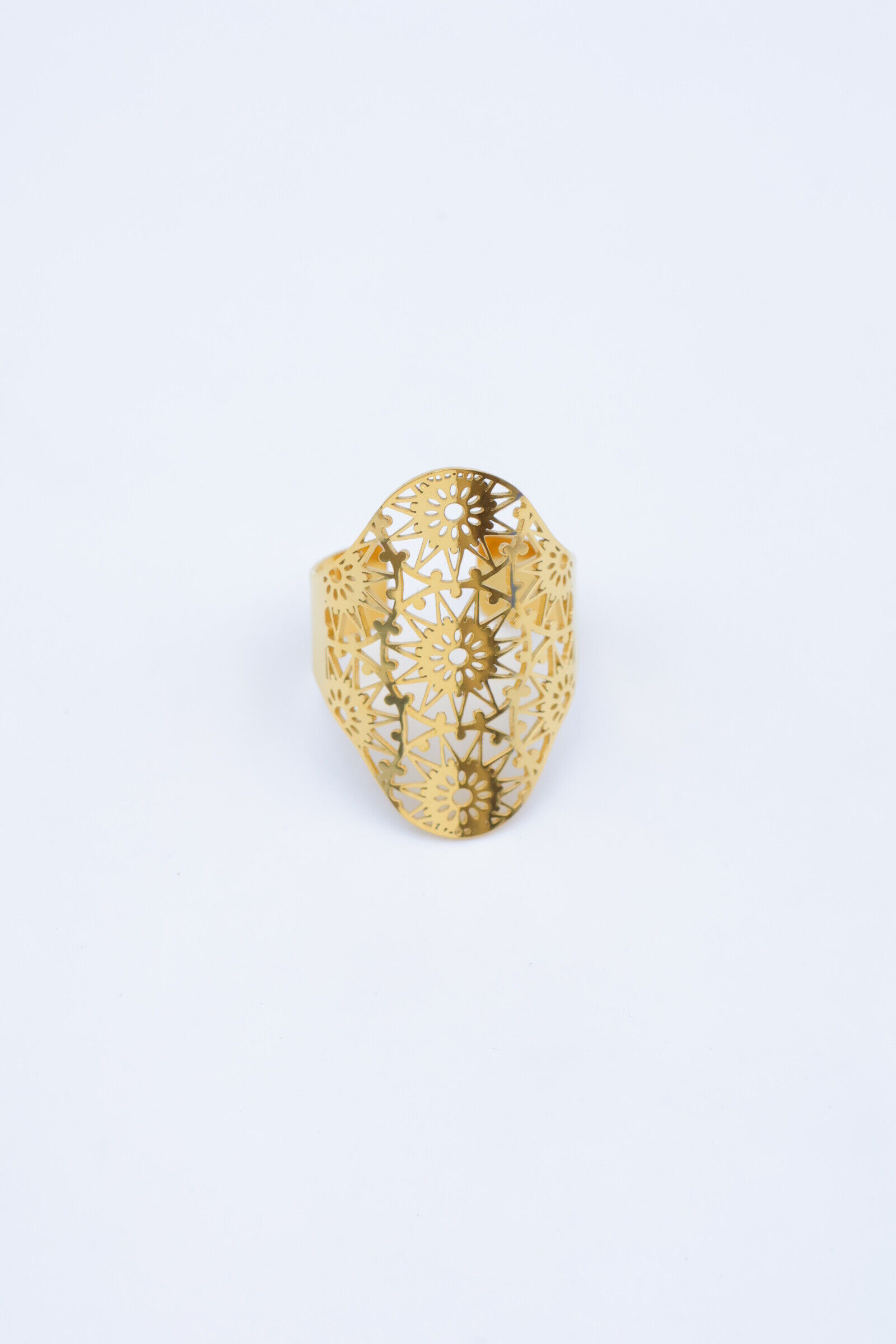 Verstellbarer Edelstahlring - E161