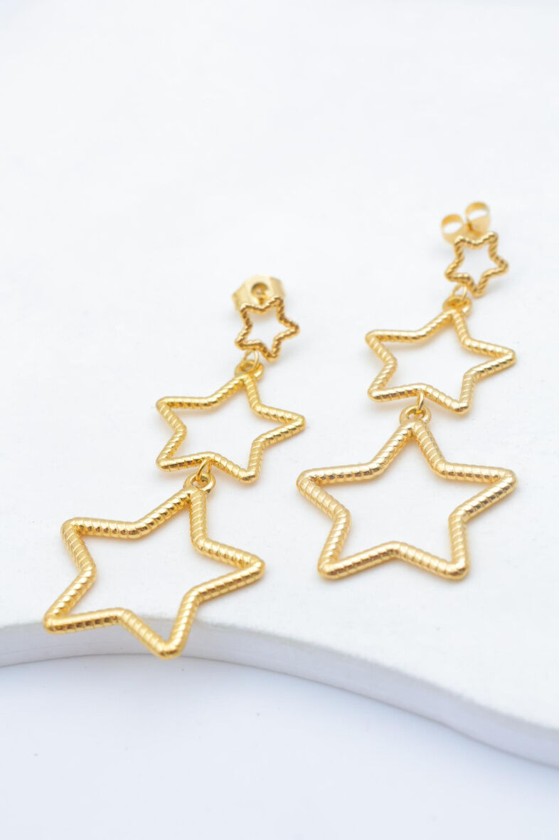 Boucles d'oreilles en acier inoxydable - E172