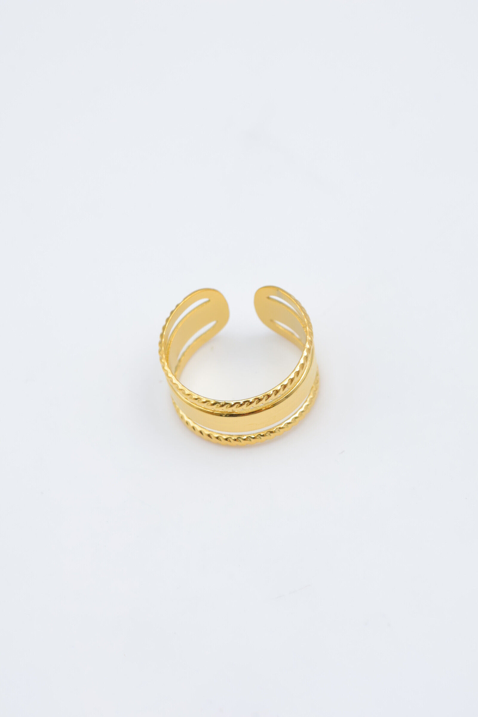 Verstellbarer Edelstahlring - E185