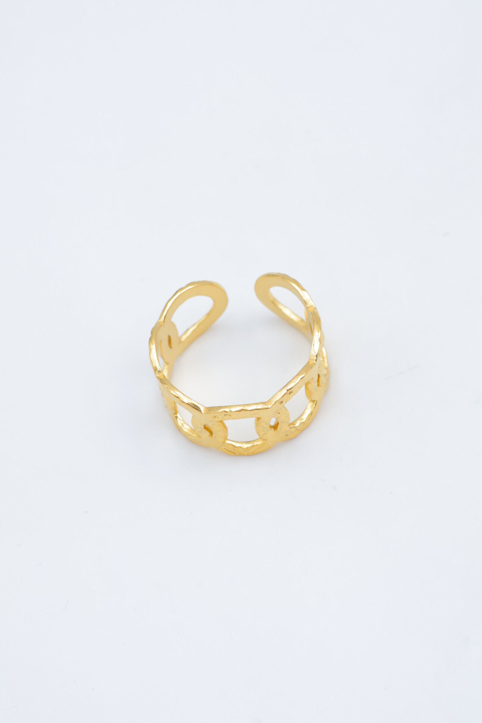 Verstellbarer Edelstahlring - E189