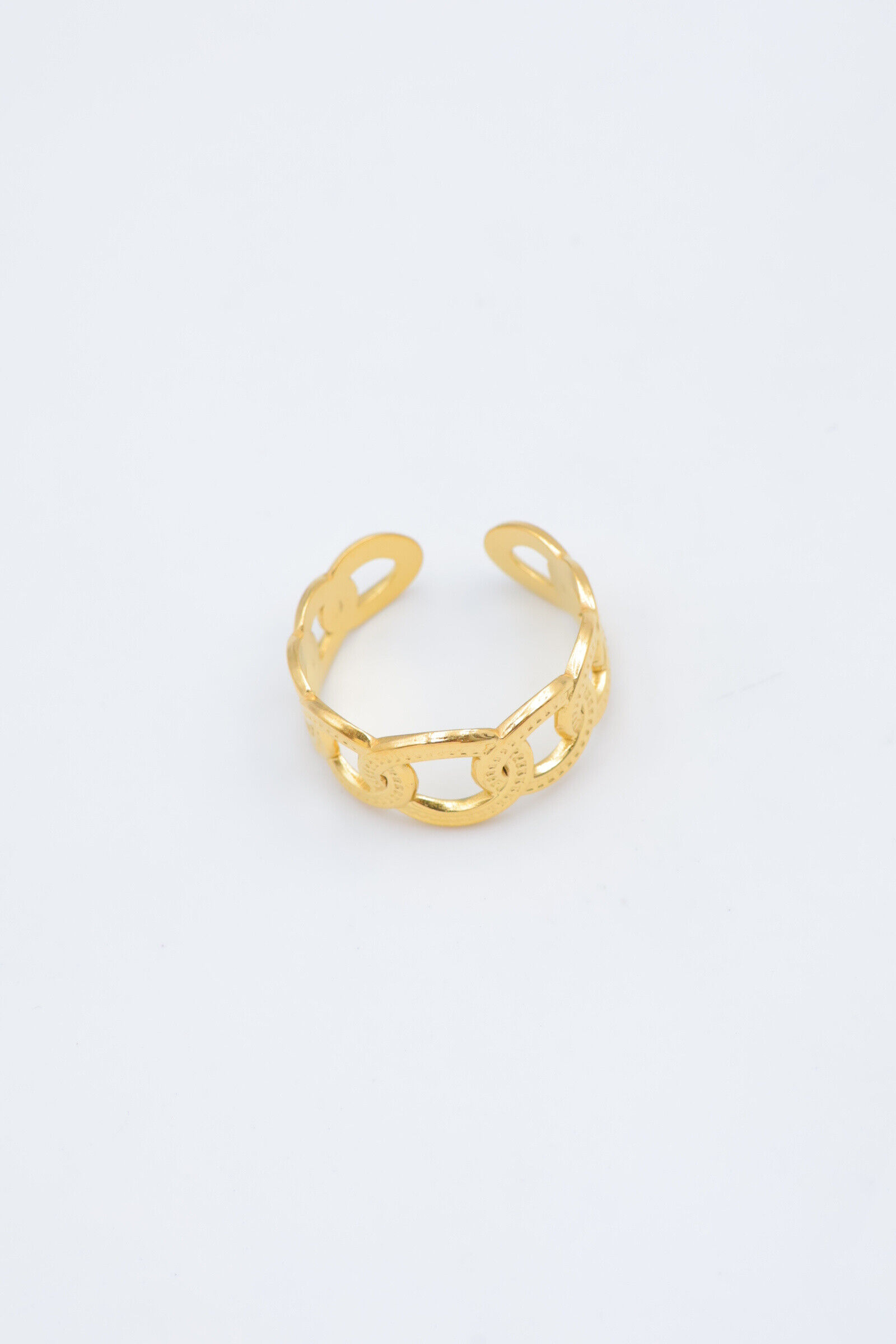 Verstellbarer Edelstahlring - E190