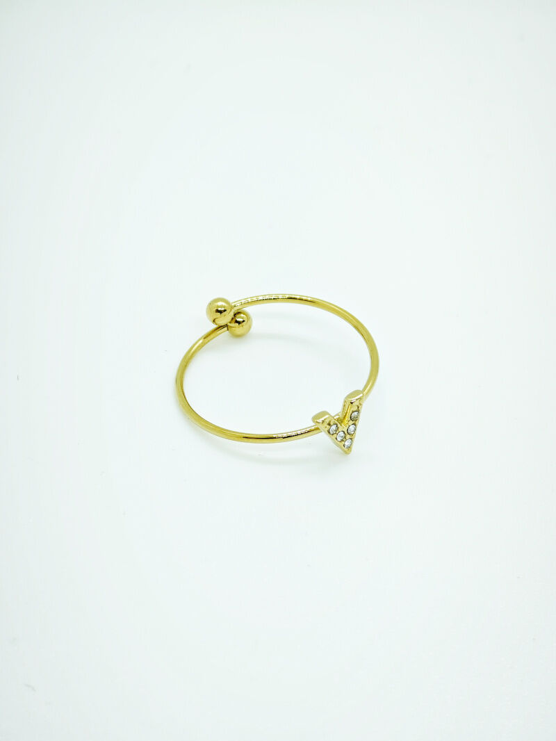 Anello regolabile in acciaio inox - E193