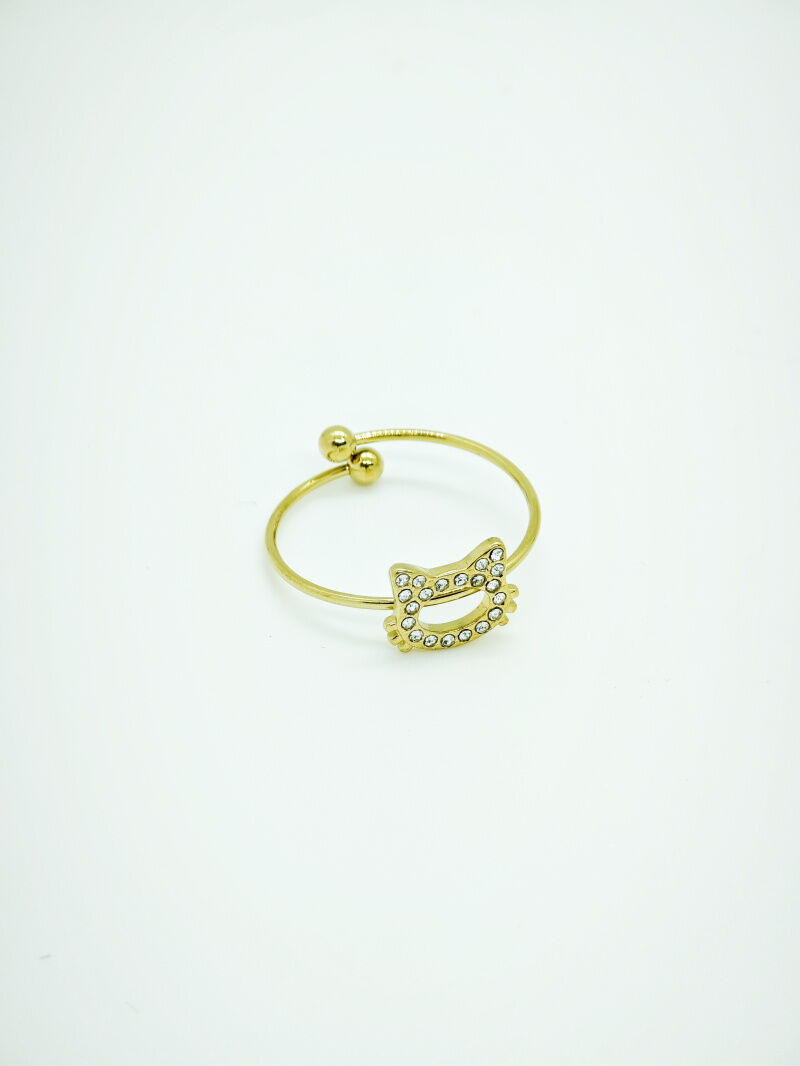 Anello regolabile in acciaio inox - E201