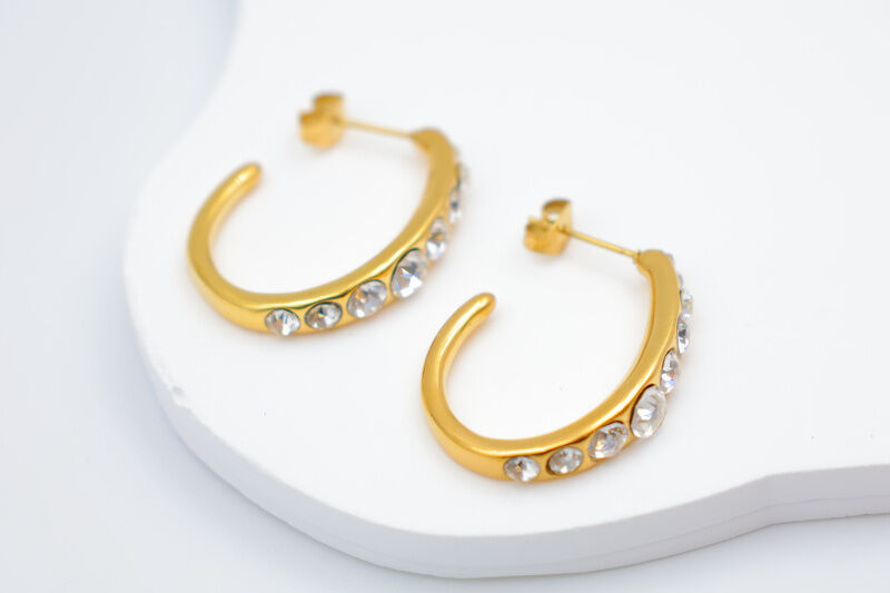 Creolen aus Edelstahl - E209