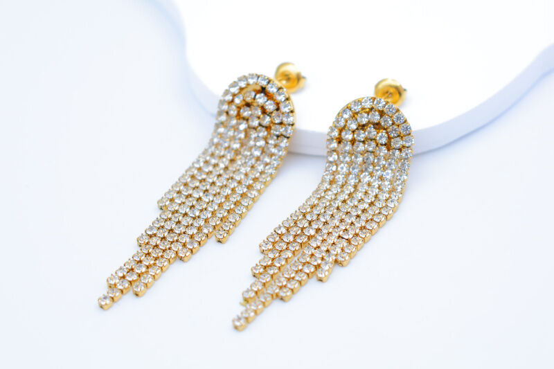 Edelstahl Ohrringe - E239