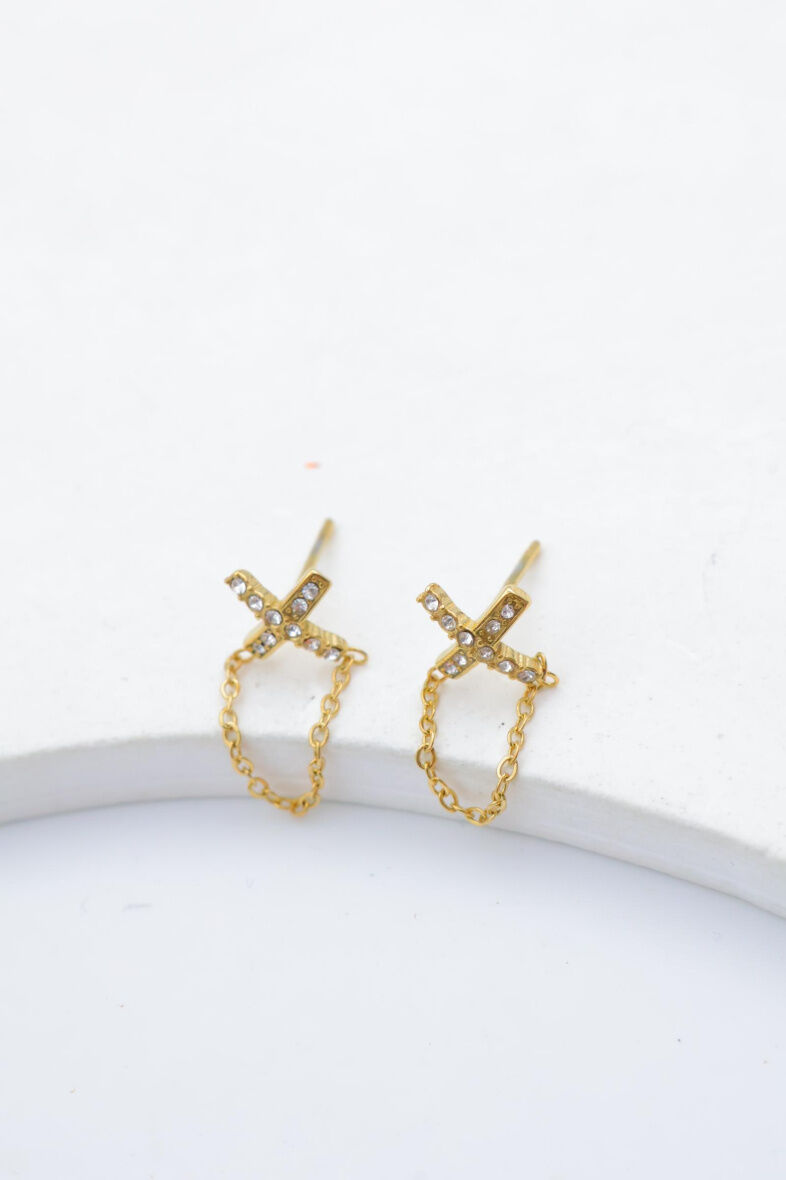 Orecchini in acciaio inossidabile - E297