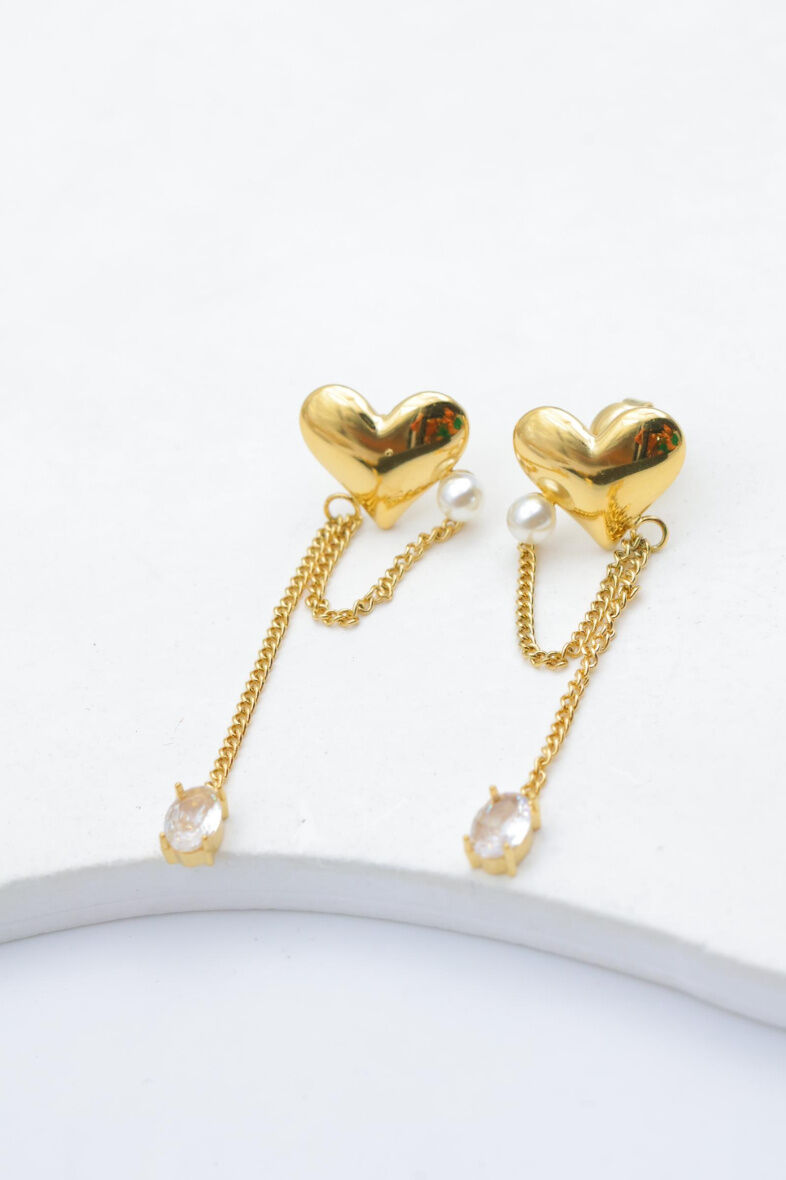 Edelstahl Ohrringe - E298