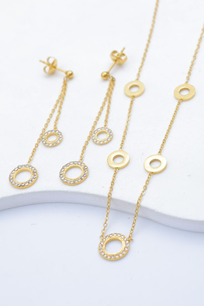 Set di gioielli in acciaio inossidabile - E310E