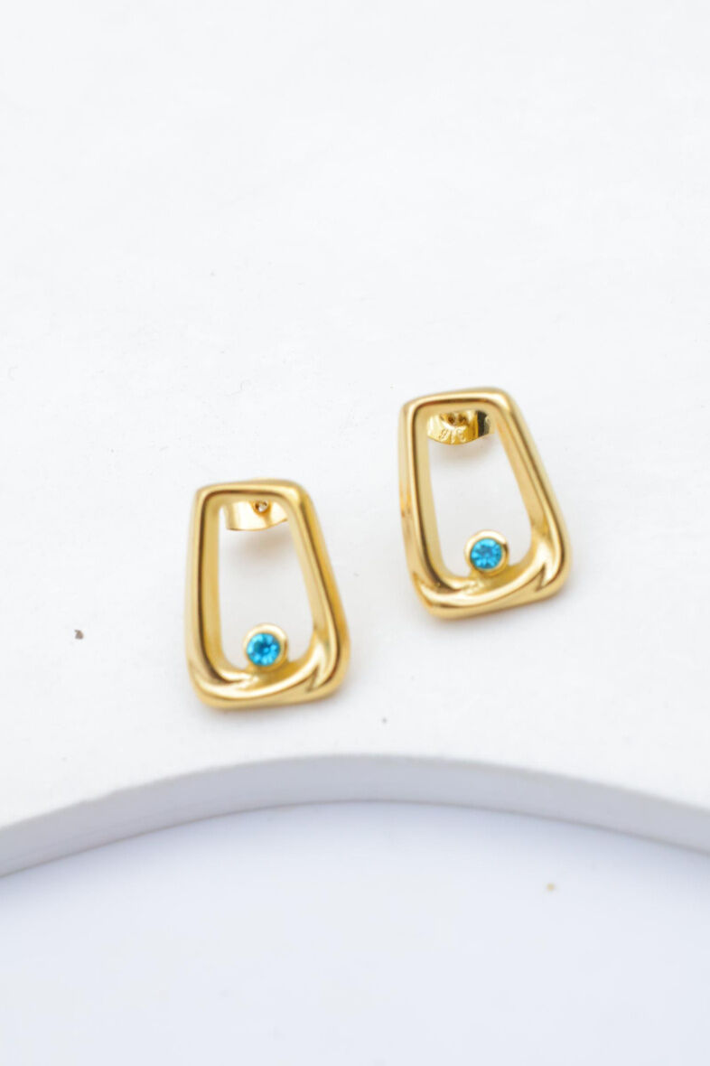 Edelstahl Ohrringe - E360B