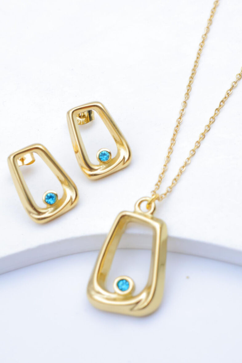 Set di gioielli in acciaio inossidabile - E360E