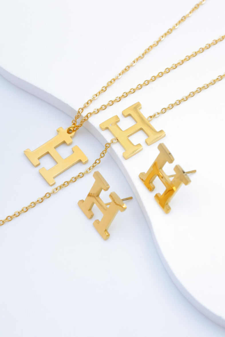 Set di gioielli in acciaio inossidabile - E372E