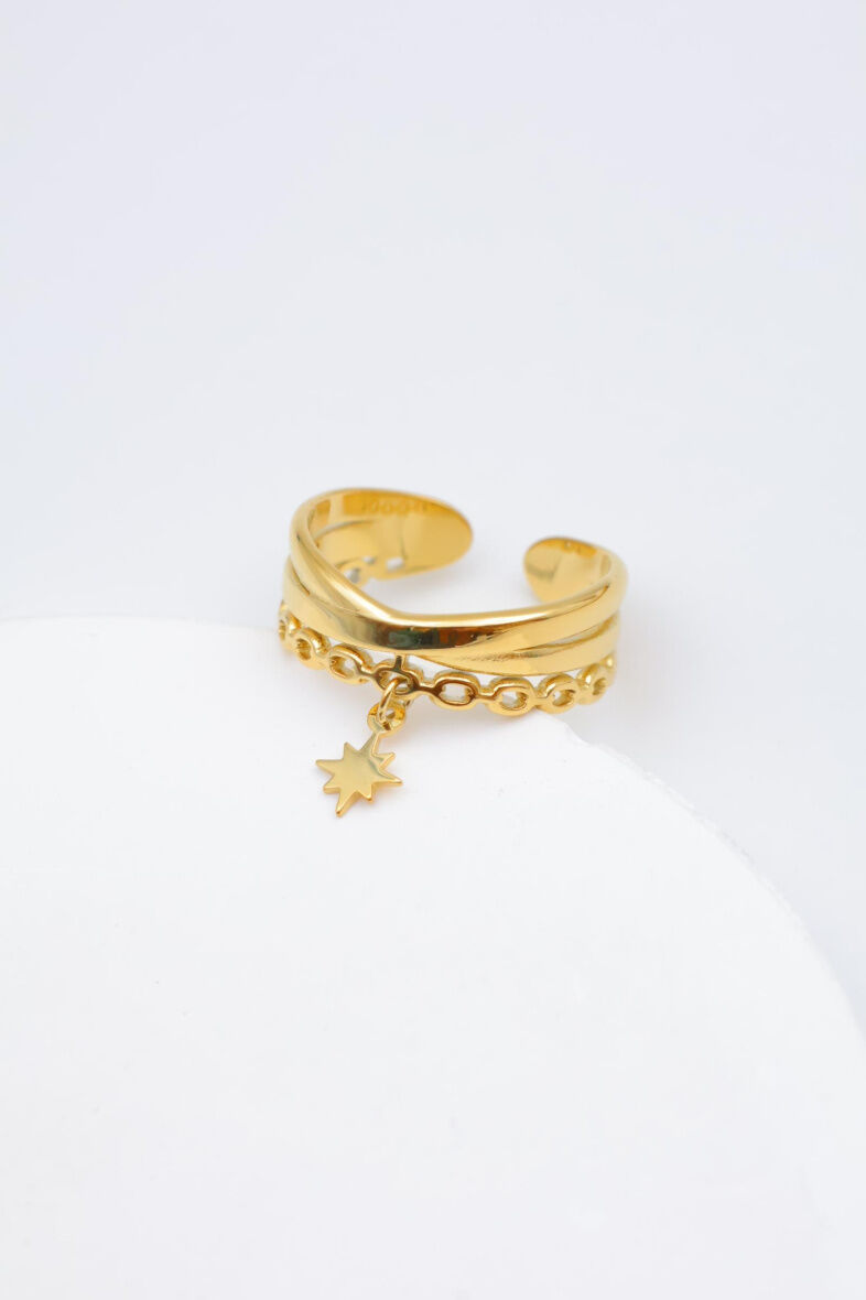 Anillo ajustable de acero inoxidable - E412