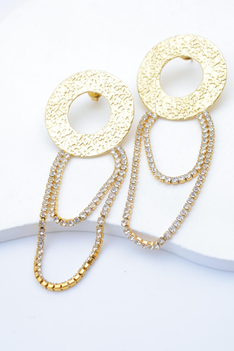 Edelstahl Ohrringe - E430