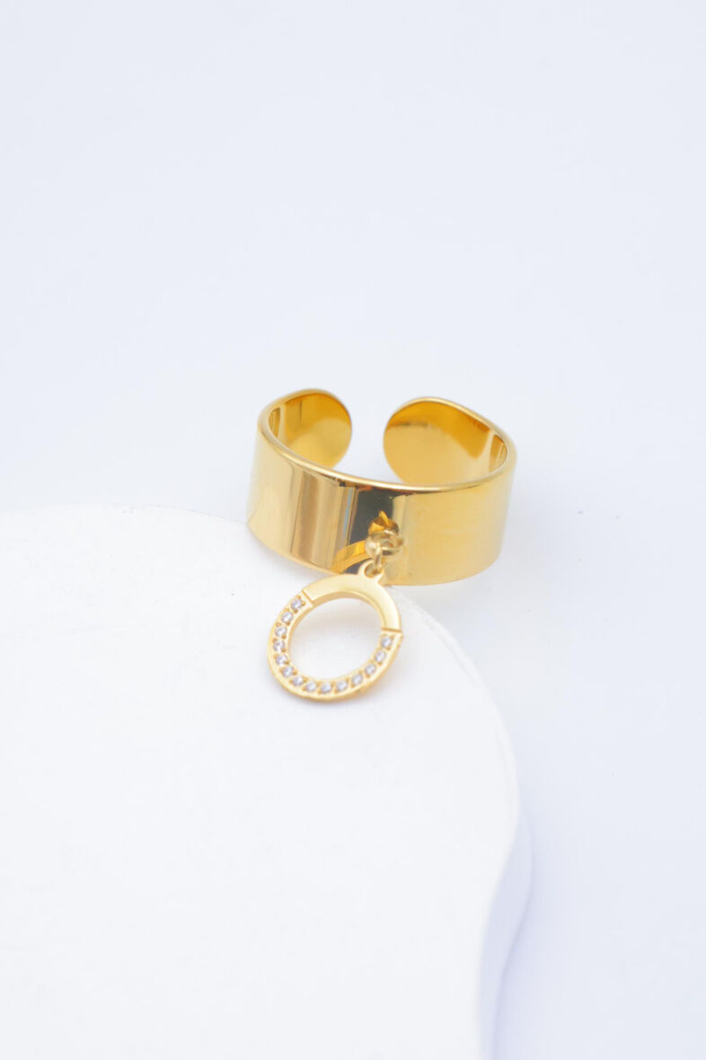 Verstellbarer Edelstahlring - E431