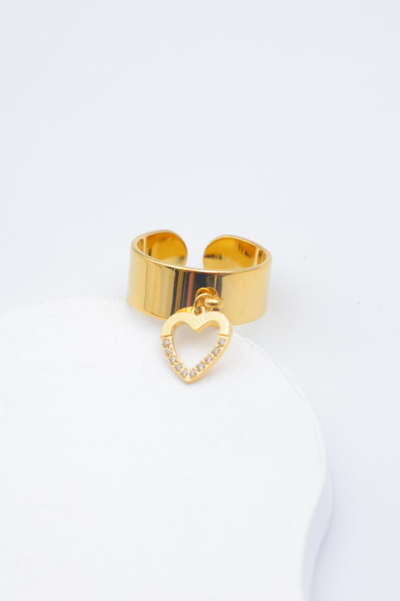 Verstellbarer Edelstahlring - E432