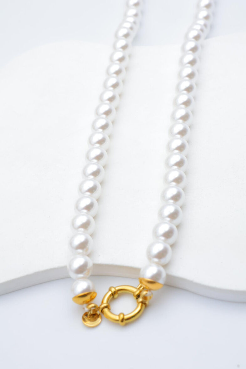 Edelstahl Halskette - E439